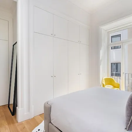 Whome | Av. Da Liberdade Deluxe W/ S-pool, Gym & Parking アパート