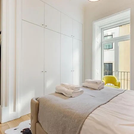 Apartamento Whome Av Da Liberdade Deluxe With Ac And Parking *