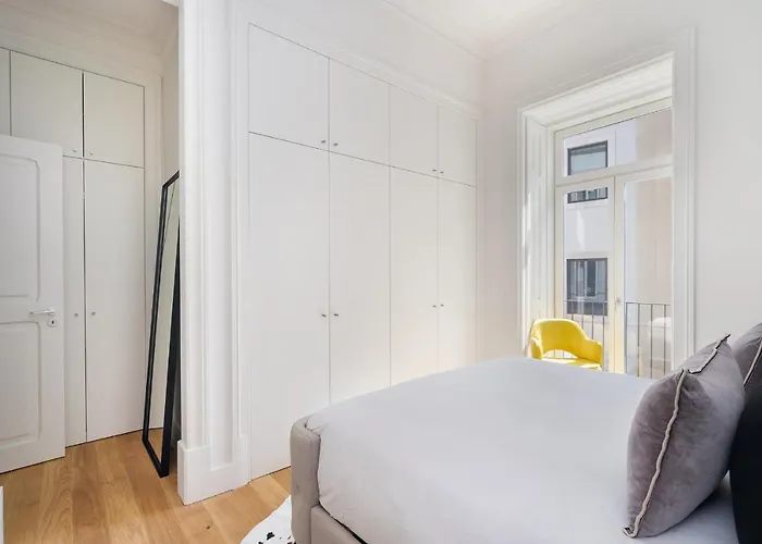 Whome Av Da Liberdade Deluxe With Ac And Parking Апартаменты